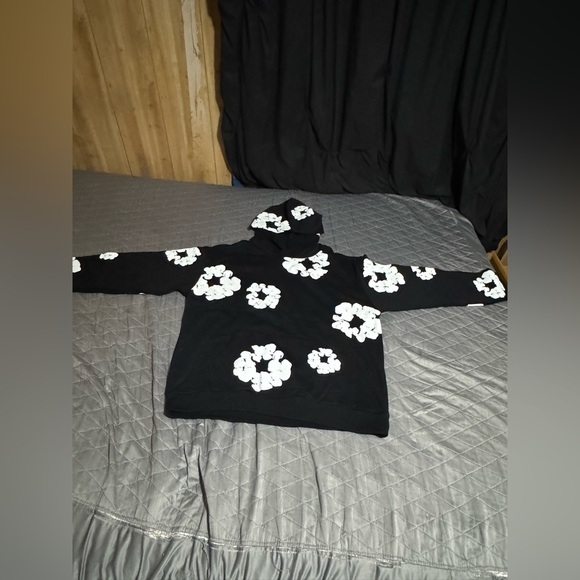 Black Denim Tears Hoodie